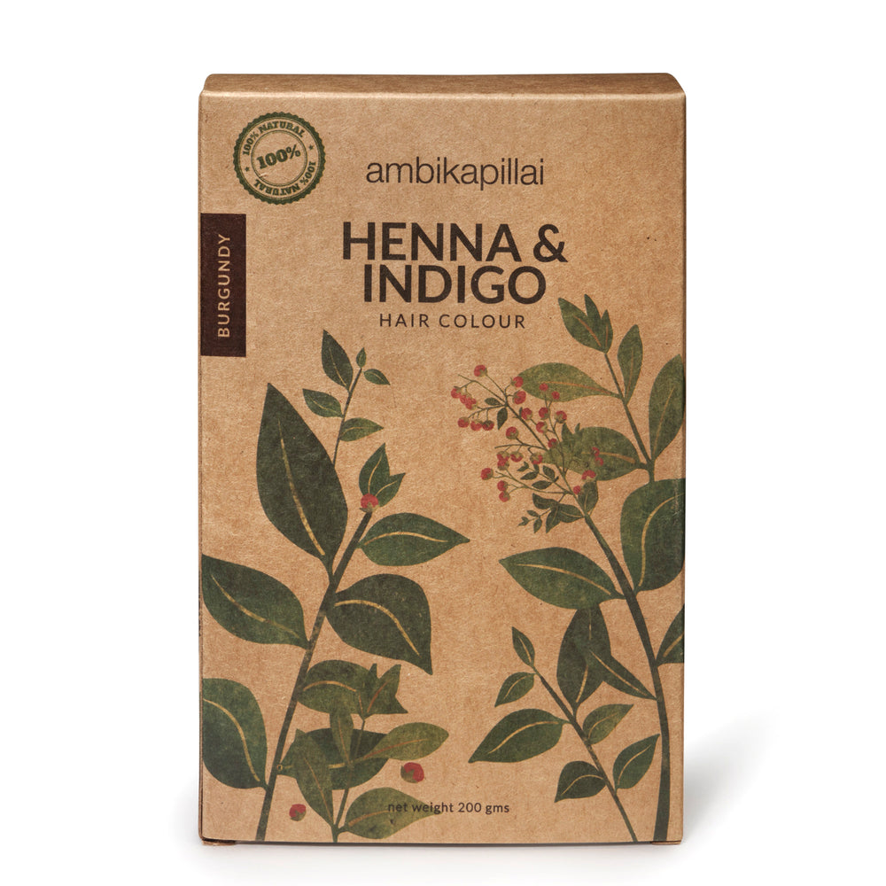 Henna & Indigo Hair Colour | Burgundy